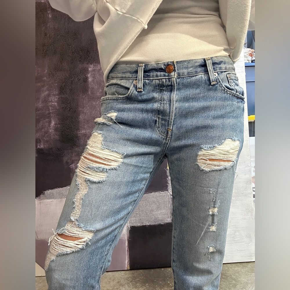Boyfriend Crop Jeans
